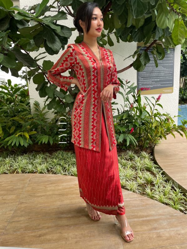 Merrissa Ruby Kurung Saree Eyune Fashion